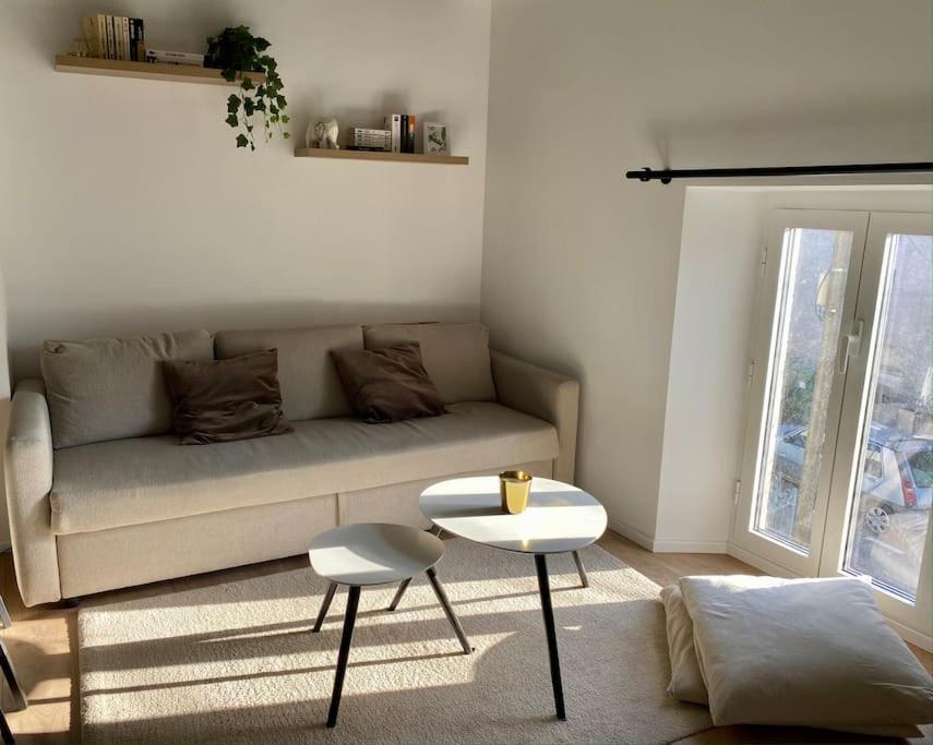 Appart Renove En Duplex Avec Terrasse Et Garage Bouleurs Экстерьер фото