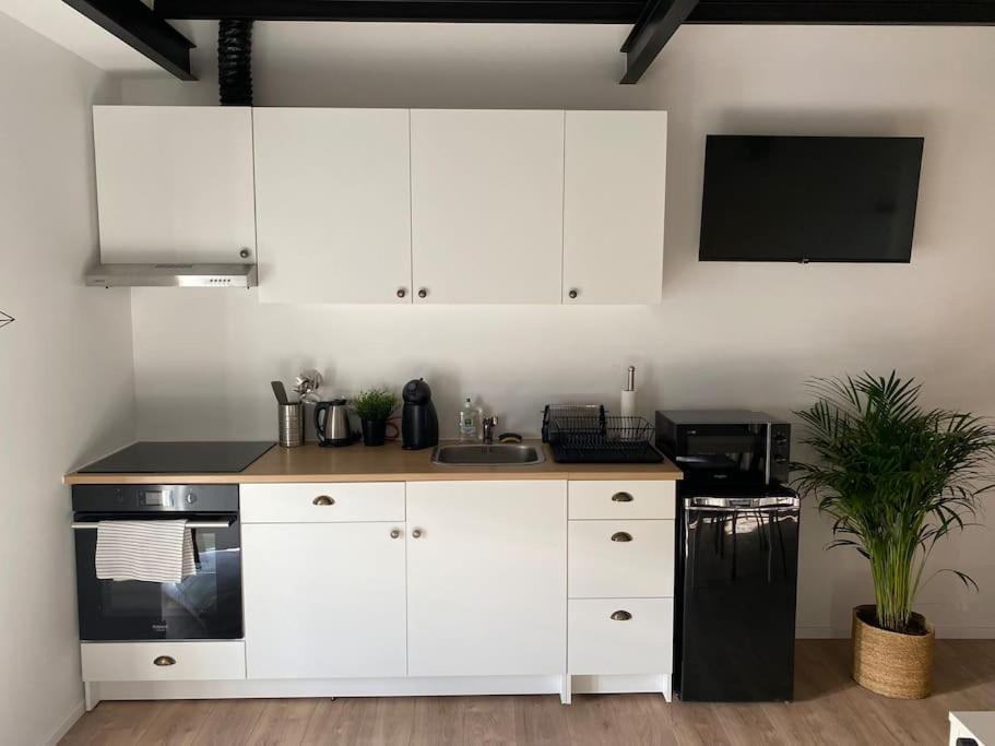 Appart Renove En Duplex Avec Terrasse Et Garage Bouleurs Экстерьер фото